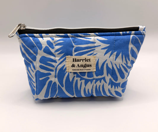 Blue & White Binky Pouch