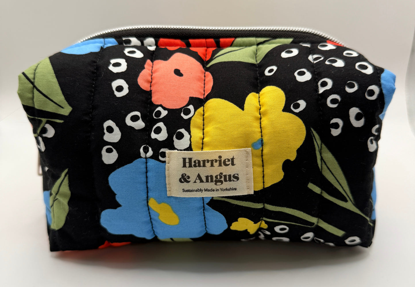 Black Floral Ginny Bag